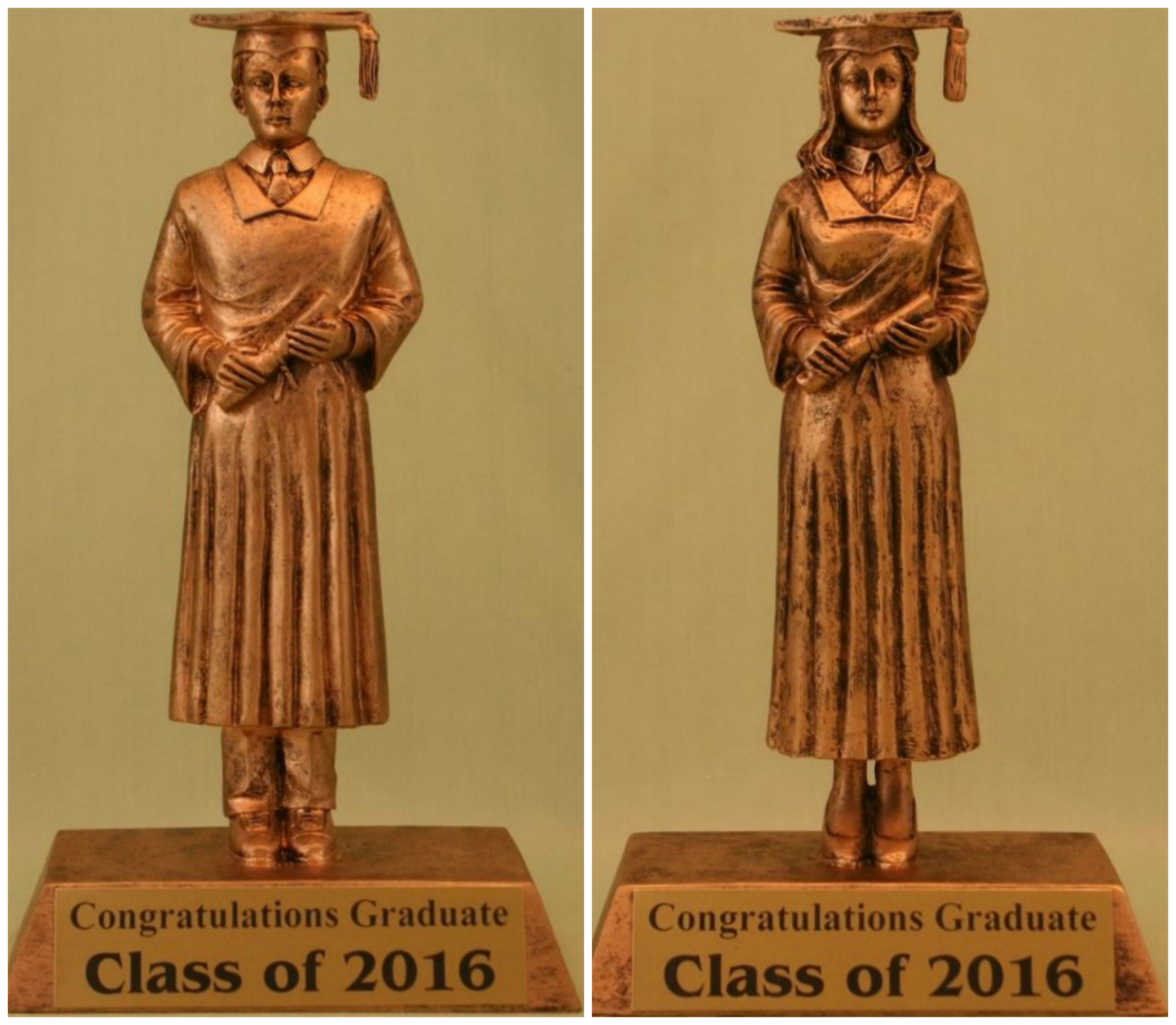 Graduation Trophy Statue | Action Trophy